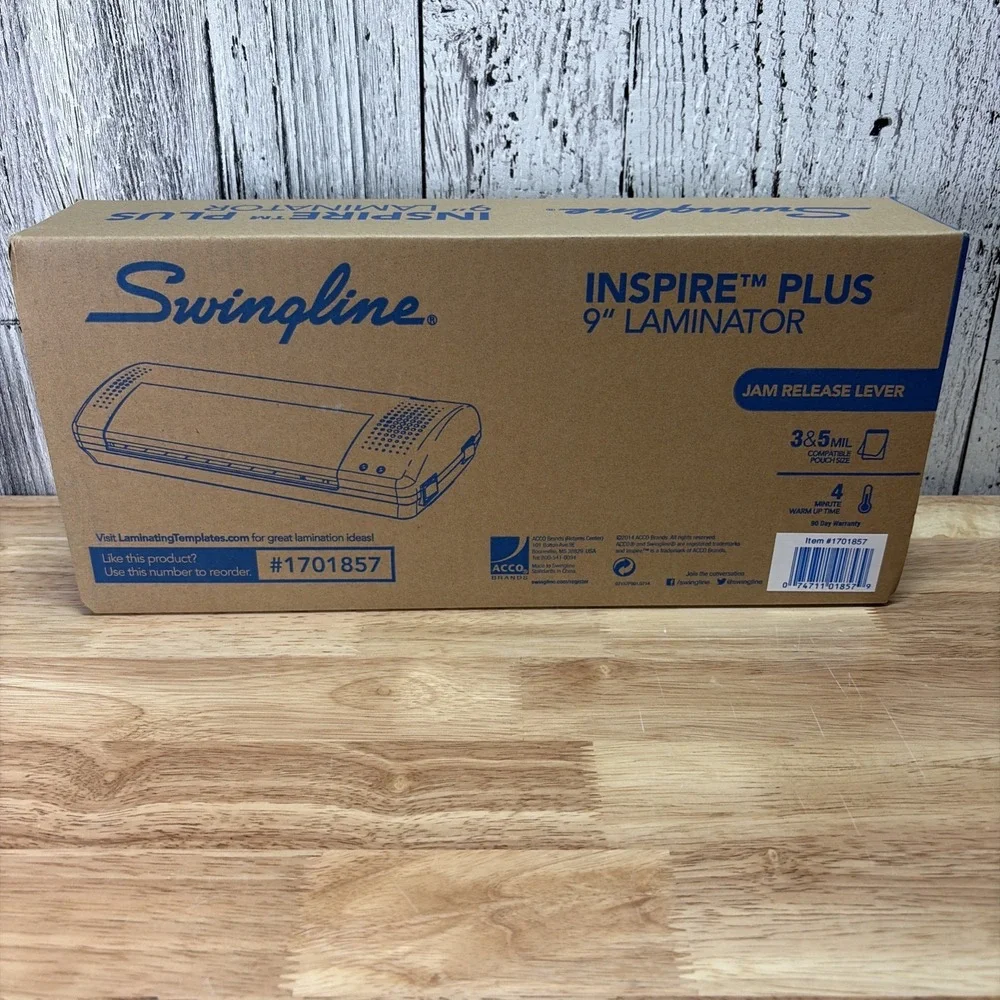 Swingline Inspire Plus Thermal Laminator 9